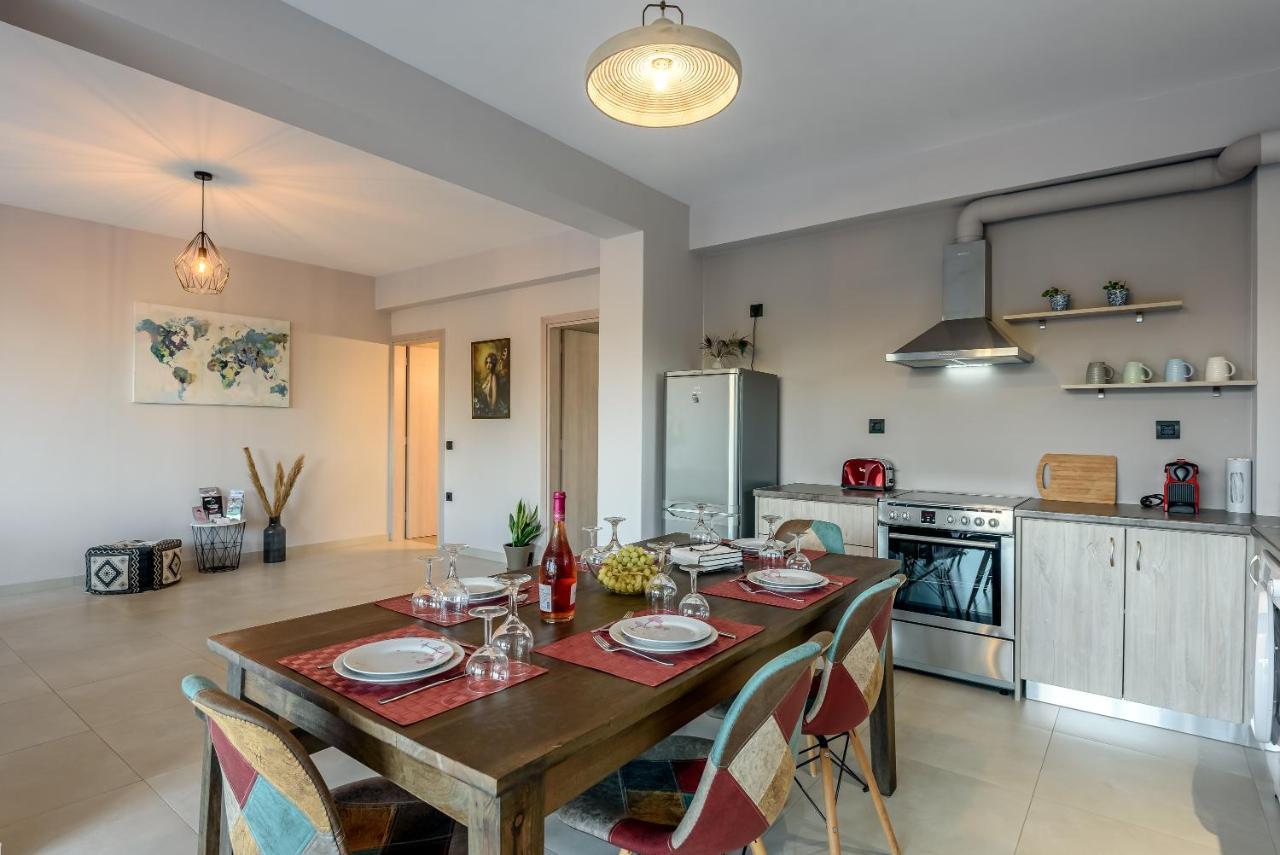 Villa Vasiliki Stalos Ngoại thất bức ảnh
